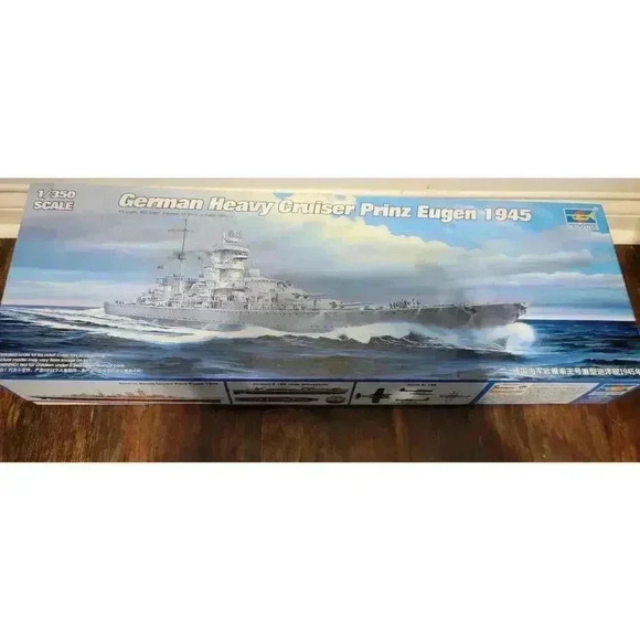 1/350 Scale German Heavy Cruiser Prinz Eugen 1945 - Picture 1 of 8